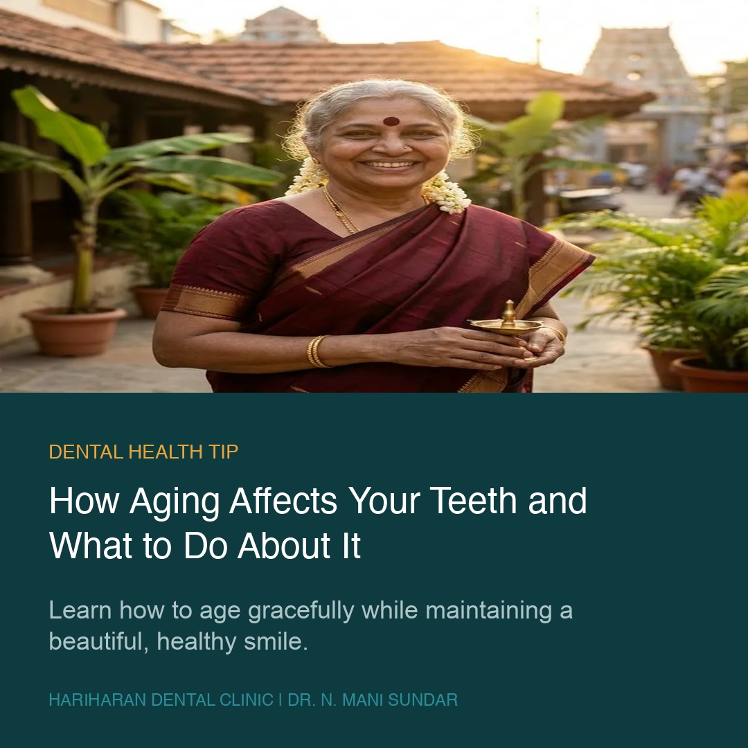 Aging teeth — dental care tips