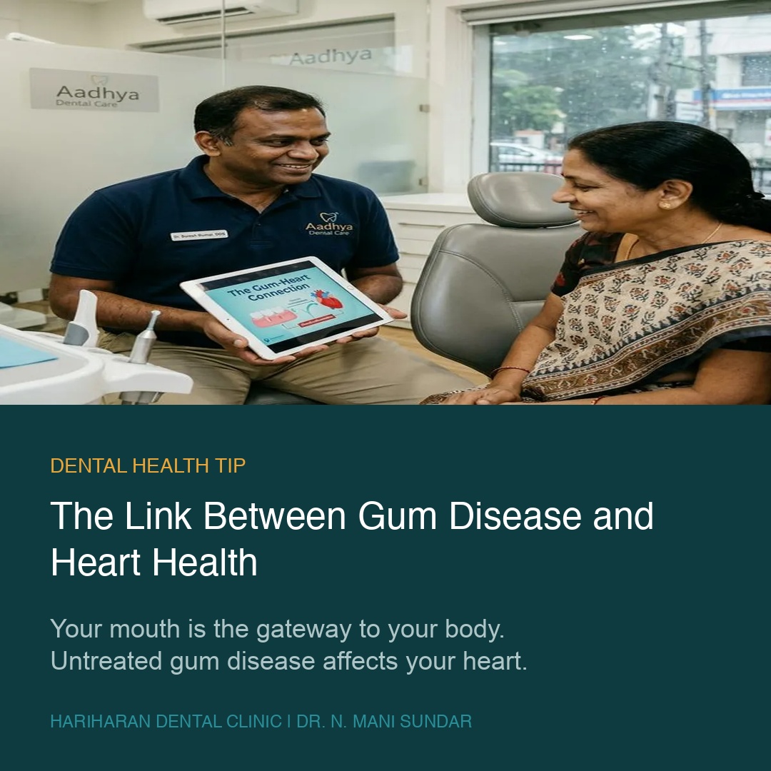 The link between gum disease and heart health