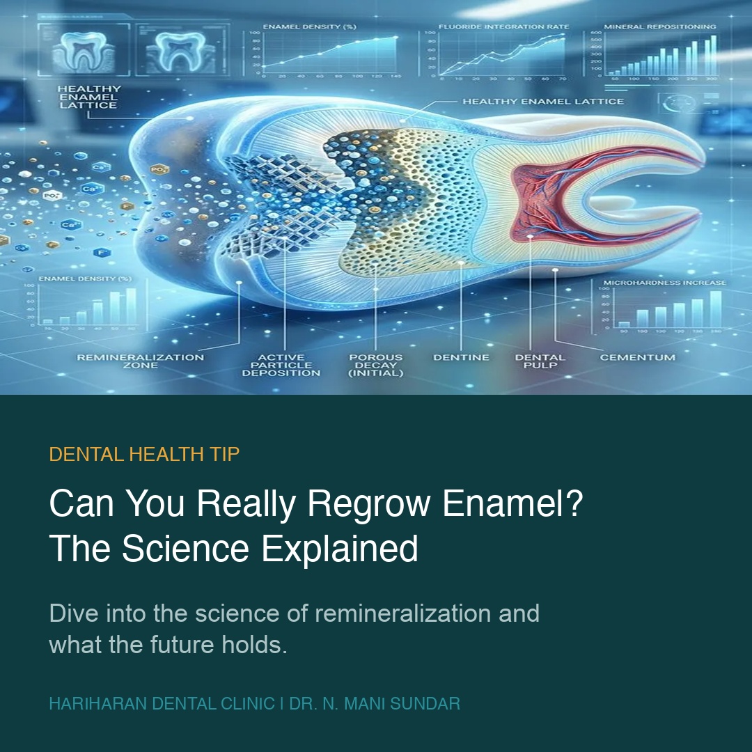 The science of enamel regeneration