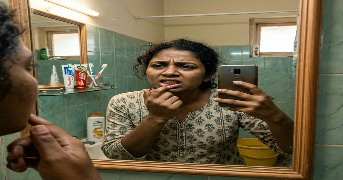 Infographic showing 7 dental emergency warning signs requiring immediate dentist visit